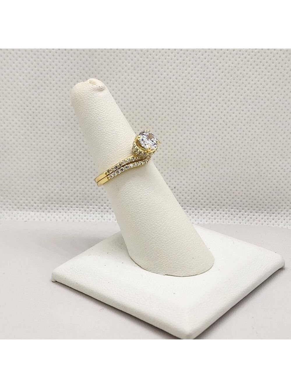 Brand New Sterling Silver 925 2pcs Twist Design Ring
